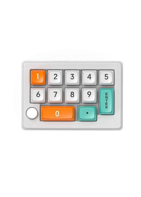 HotSwap Mechanical Wireless Numeric Keypad-RGB-White