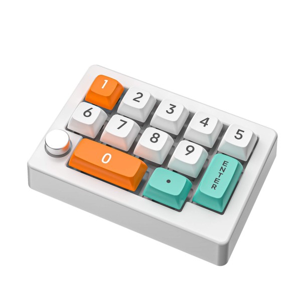 HotSwap Mechanical Wireless Numeric Keypad-RGB-White