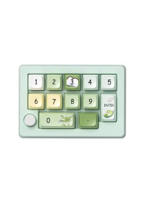HotSwap Mechanical Wireless Numeric Keypad-RGB-Green