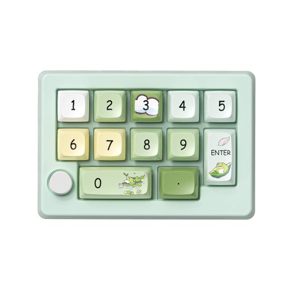 HotSwap Mechanical Wireless Numeric Keypad-RGB-Green