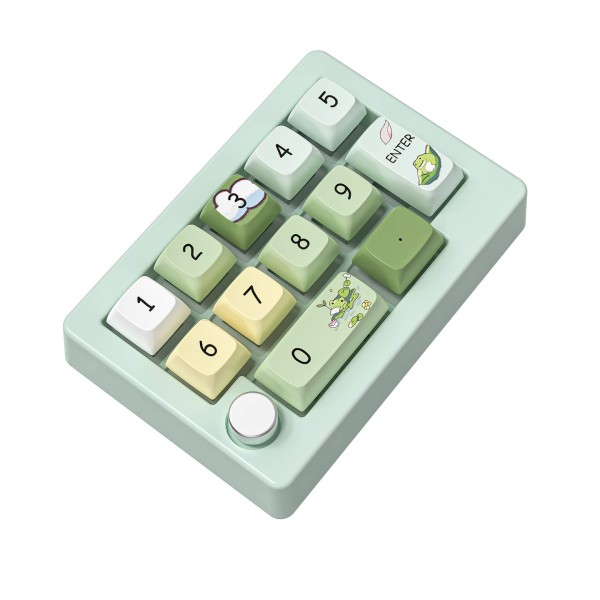 HotSwap Mechanical Wireless Numeric Keypad-RGB-Green