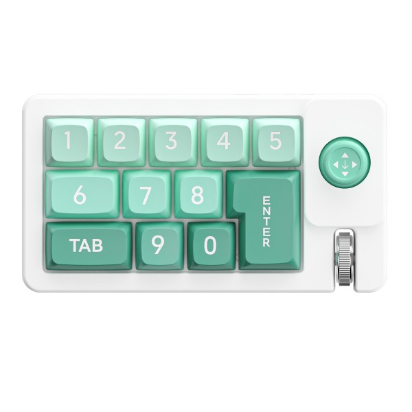 K810 Mechanical Wireless Numeric Keypad-RGB-Mint-green