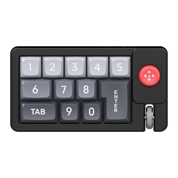 K810 Mechanical Wireless Numeric Keypad-RGB-Gray-black
