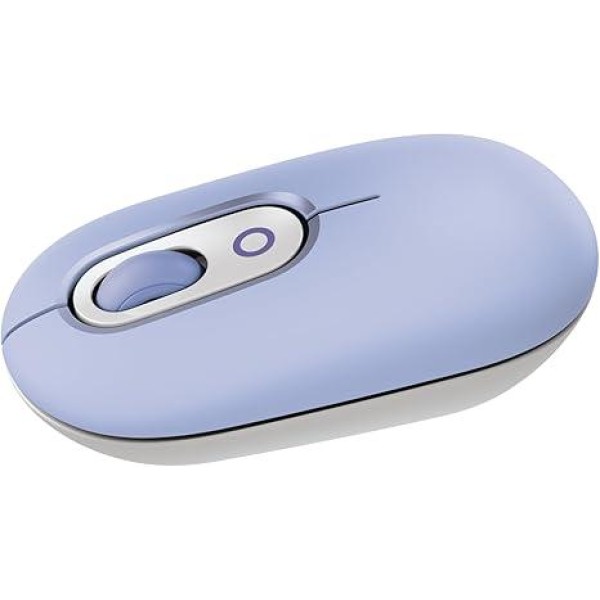 Wireless Mouse – Compact, Quiet, Multi-Lilac