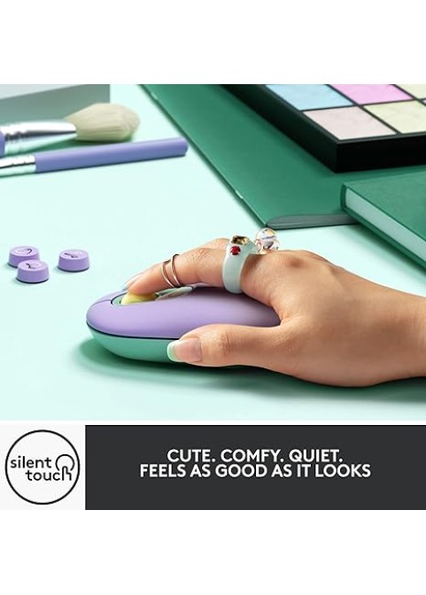 Wireless Mouse – Compact, Quiet, Multi-Device-Daydream Mint