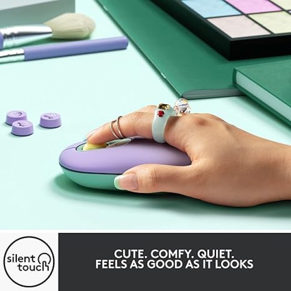 Wireless Mouse – Compact, Quiet, Multi-Device-Daydream Mint