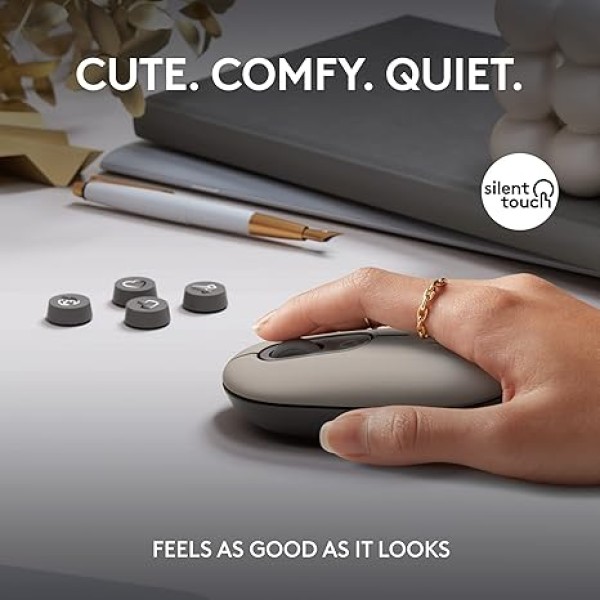 Wireless Mouse – Compact, Quiet, Multi-Device-Mist
