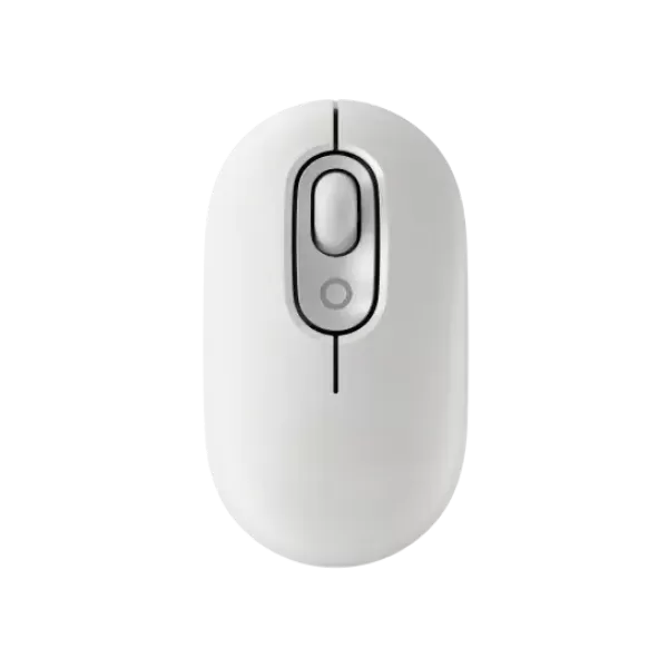 Wireless Mouse – Compact, Quiet, Multi-Device-Off-White