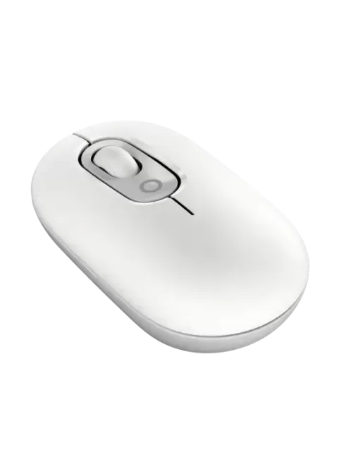 Wireless Mouse – Compact, Quiet, Multi-Device-Off-White