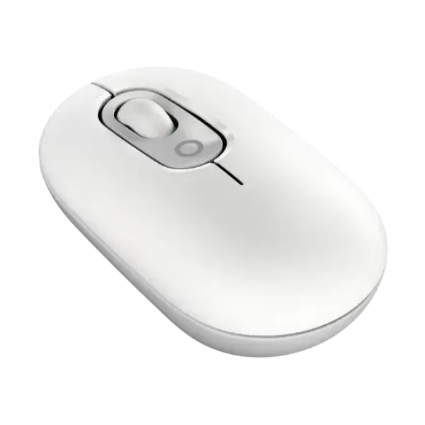 Wireless Mouse – Compact, Quiet, Multi-Device-Off-White